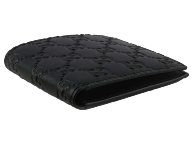 Gucci Billetera Micro Cima Signature Negro - vista 10
