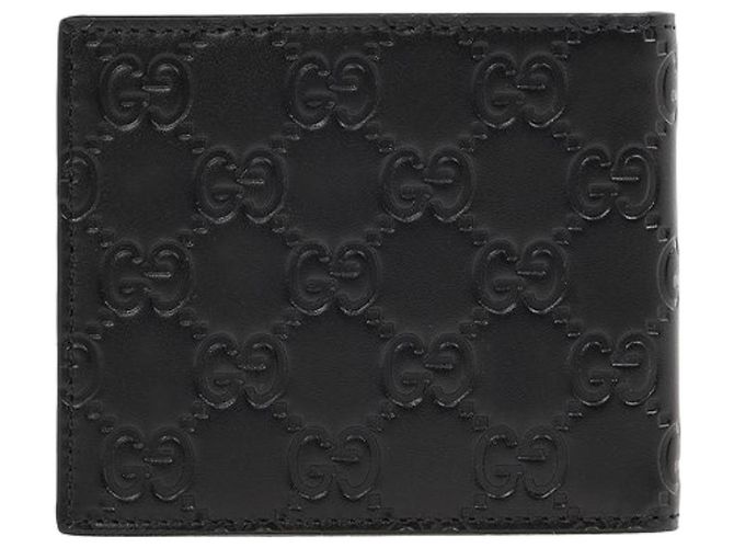 Gucci Billetera Micro Cima Signature Negro - vista 2