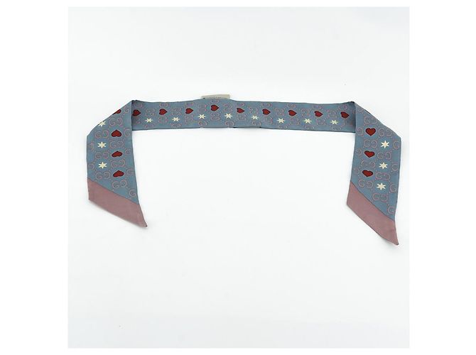 Gucci Seidenschal für Damen Blau - Ansicht 5