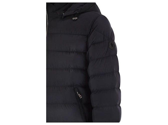 Moncler Arneb Hooded Short Down Jacket Blue - view 7