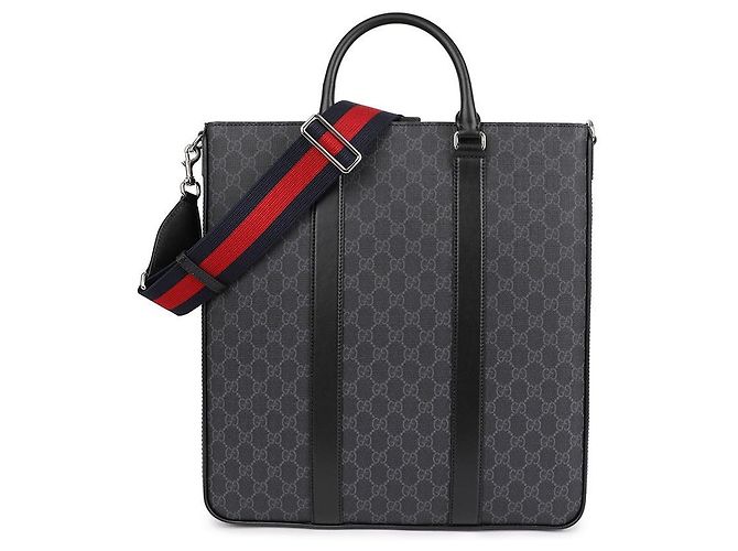 Gucci Grande borsa tote Nero - vista 3