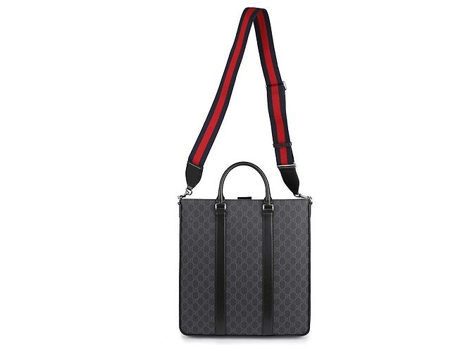 Gucci Grande borsa tote Nero - vista 5