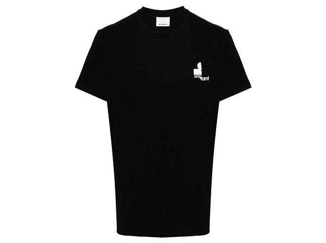 Isabel Marant T-Shirt mit kurzen Ärmeln und Logo - Ansicht 4