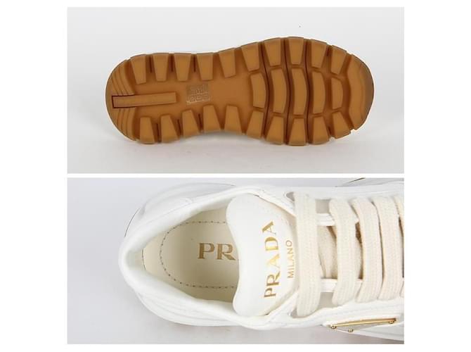 Prada Ledersneaker Weiß - Ansicht 4