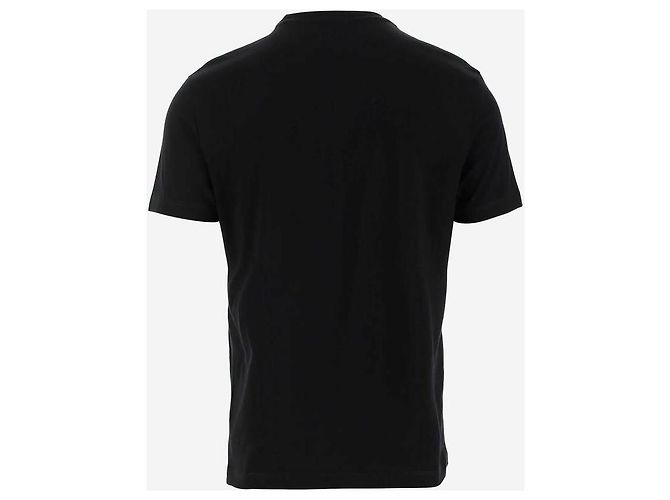 Versace Besticktes T-Shirt mit Medusa-Logo Schwarz - Ansicht 5