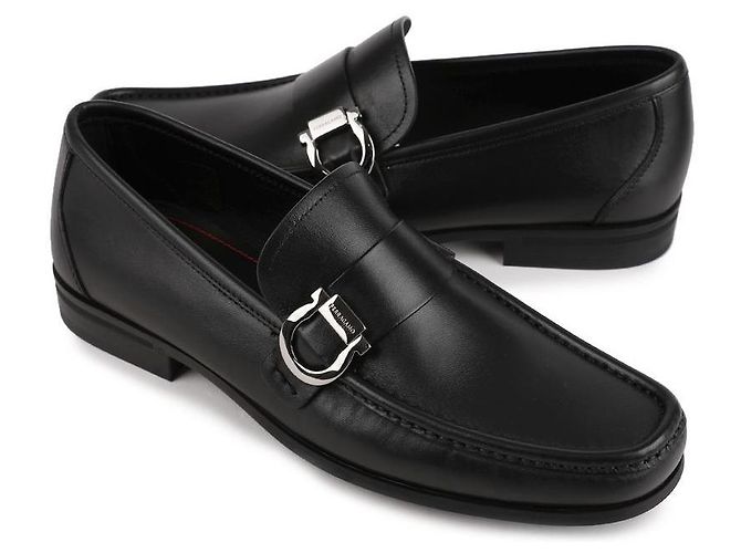 Salvatore Ferragamo Mocassino Ornamento Gancini - vista 5