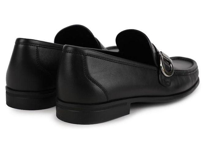 Salvatore Ferragamo Mocassino Ornamento Gancini - vista 8