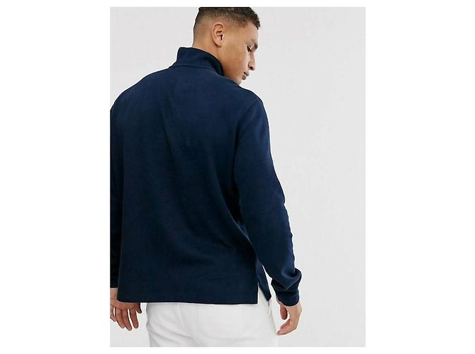 Ralph Lauren Estate Rib Halb-Zip Pullover mit Multi-Pony-Logo - Ansicht 6