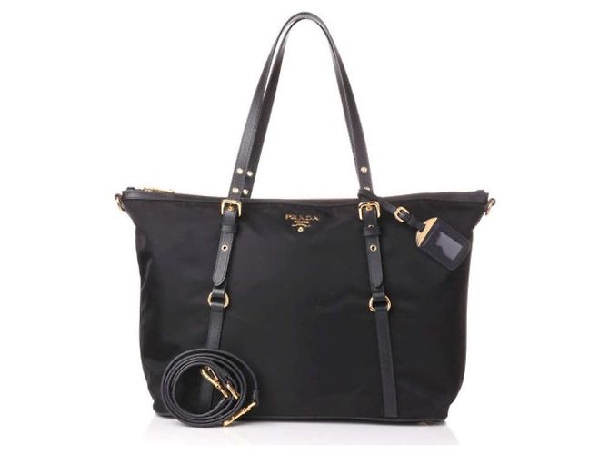 Prada Borsa a Spalla Pocono ZMY Nero - vista 2