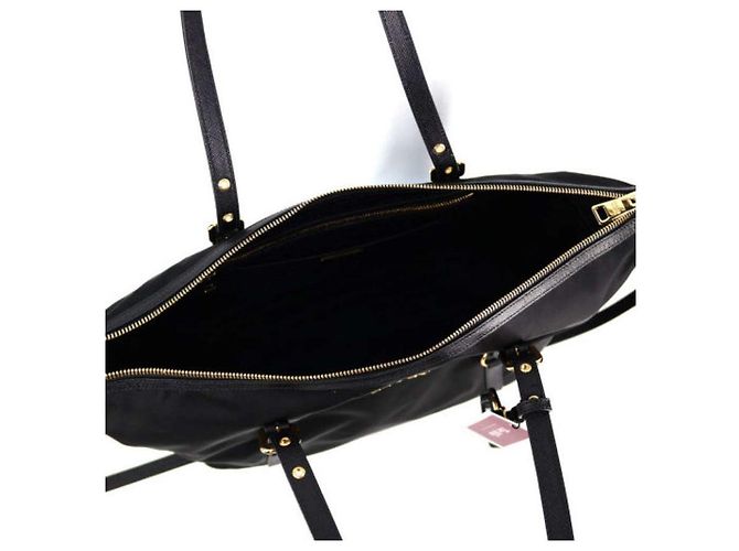 Prada Borsa a Spalla Pocono ZMY Nero - vista 5