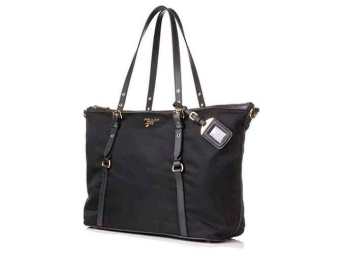 Prada Borsa a Spalla Pocono ZMY Nero - vista 9