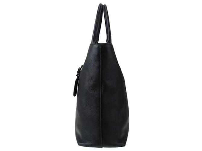 Prada Borsa Tote Vitello Phoenix Nero - vista 5