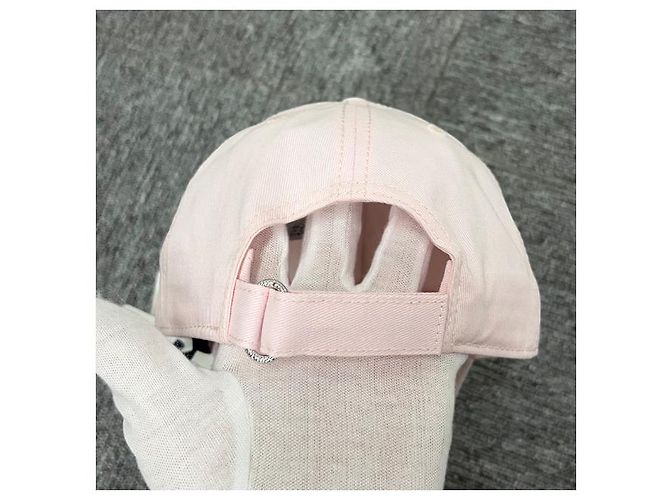 Moncler Cappellino da baseball in gabardine con patch logo Rosa chiaro - vista 12