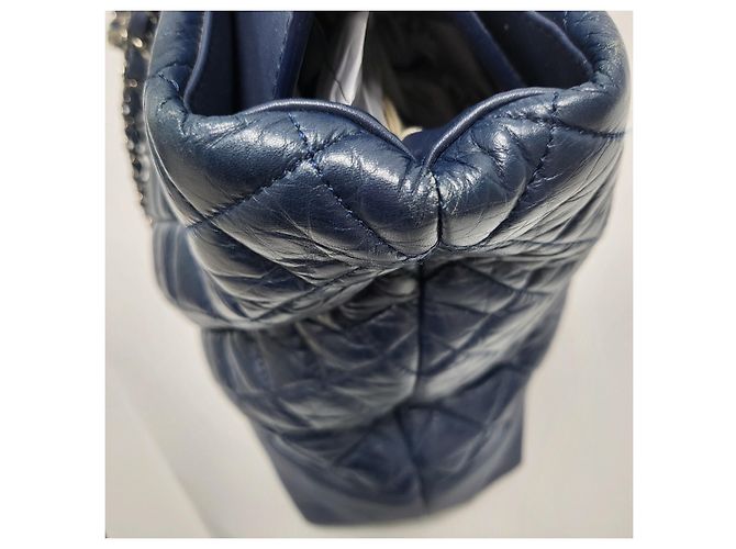 Chanel Borsa a spalla navy con catena in argento Portobello Blu - vista 5