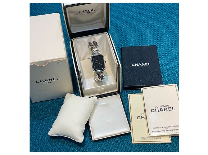 Timeless Chanel Reloj de Mujer Medium Premiere Gourmet Chain Negro - vista 5