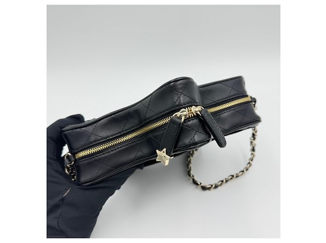 Chanel Borsa a tracolla Cruise Star Borsa a catena Tonalità oro Nero - vista 9