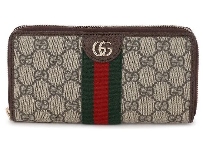 Gucci Ophidia Zip Lang Wallet Braun - Ansicht 3