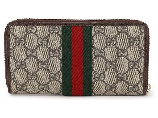 Gucci Ophidia Zip Lang Wallet Braun - Ansicht 5