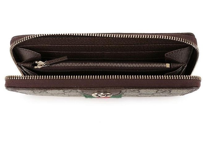 Gucci Ophidia Zip Lang Wallet Braun - Ansicht 7