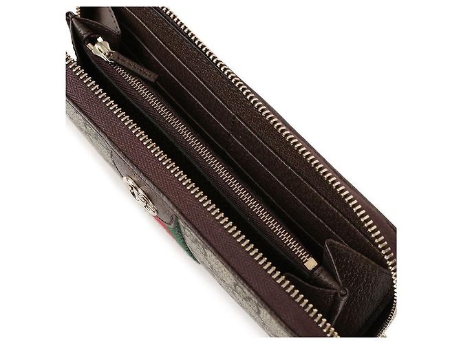 Gucci Ophidia Zip Lang Wallet Braun - Ansicht 8