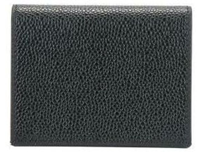 Thom Browne Fold Card Holder with Pebble Grain Leather - view 5