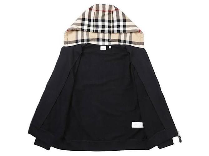 Burberry Top in cotone con cappuccio Nero - vista 6