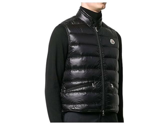Moncler Down Vest Black - view 6
