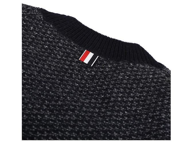 Thom Browne Gilet in tweed - vista 6