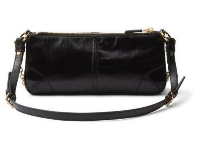 Prada Medium Leder Schultertasche Neuauflage Schwarz - Ansicht 6