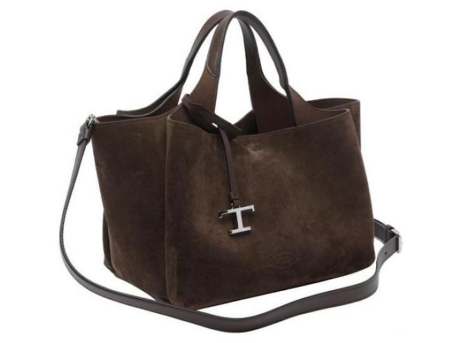 Tod's Mini sac cabas en daim - vue 4