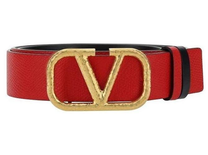Valentino Cinturón Reversible Logo Signature - vista 5