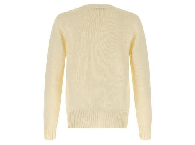 Givenchy Pull en coton détaillé Blanc - vue 5
