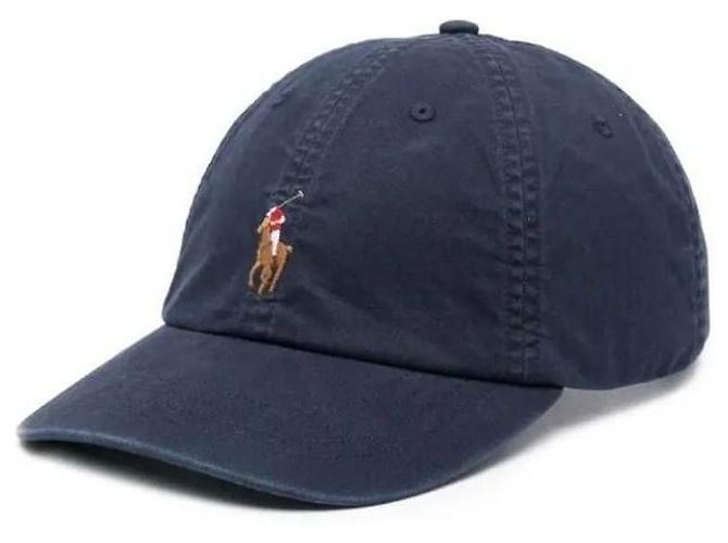 Ralph Lauren Pony Logo Cap Blau - Ansicht 4