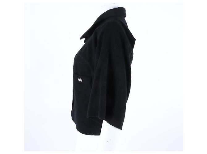 Chanel Kurzarmjacke Schwarz - Ansicht 2