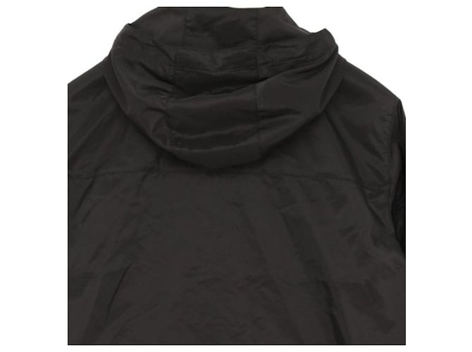 Prada Giacca a vento K-Way con cappuccio da uomo Nero - vista 9