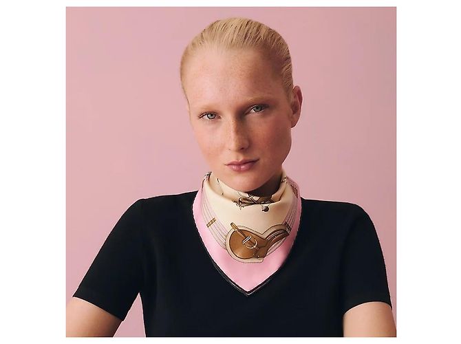 Hermès Foulard in seta - vista 3