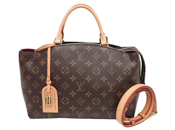 Louis Vuitton Borsa Tote e a Spalla Mallet Petite Monogram Multicolore - vista 10
