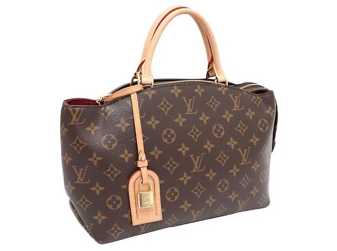 Louis Vuitton Borsa Tote e a Spalla Mallet Petite Monogram Multicolore - vista 2