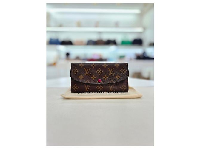 Louis Vuitton Cartera Larga para Mujer Emily Rosa Multicolor - vista 10