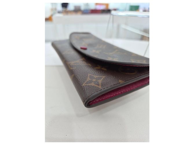 Louis Vuitton Cartera Larga para Mujer Emily Rosa Multicolor - vista 16