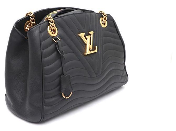 Louis Vuitton Borsa Tote e Borsa a Spalla New Wave Chain Nero - vista 10