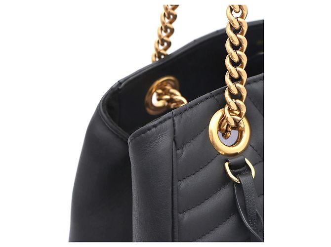Louis Vuitton Borsa Tote e Borsa a Spalla New Wave Chain Nero - vista 5