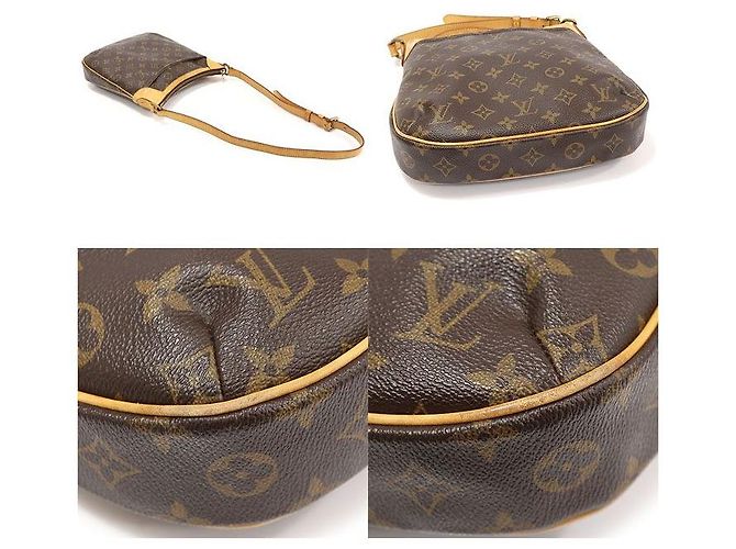Louis Vuitton Borsa a tracolla Odeon PM in tela monogramma Marrone - vista 5