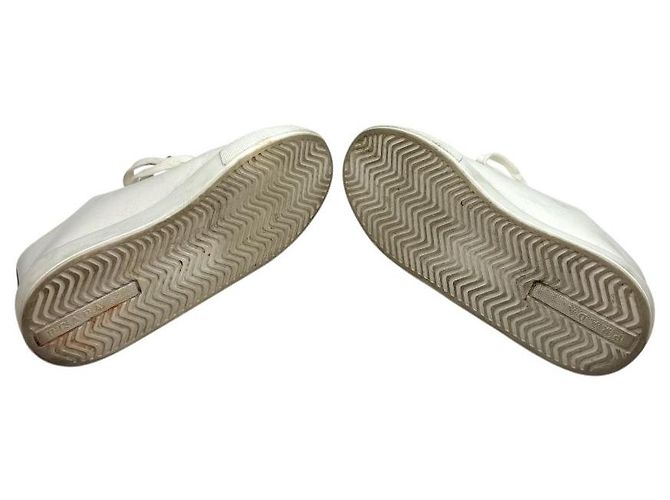Prada Sneakers basse in pelle bianca per donne Bianco - vista 6