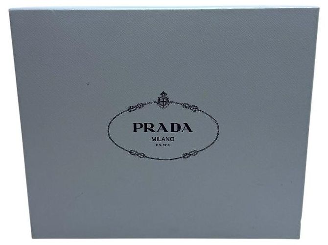 Prada Sneakers basse in pelle bianca per donne Bianco - vista 7