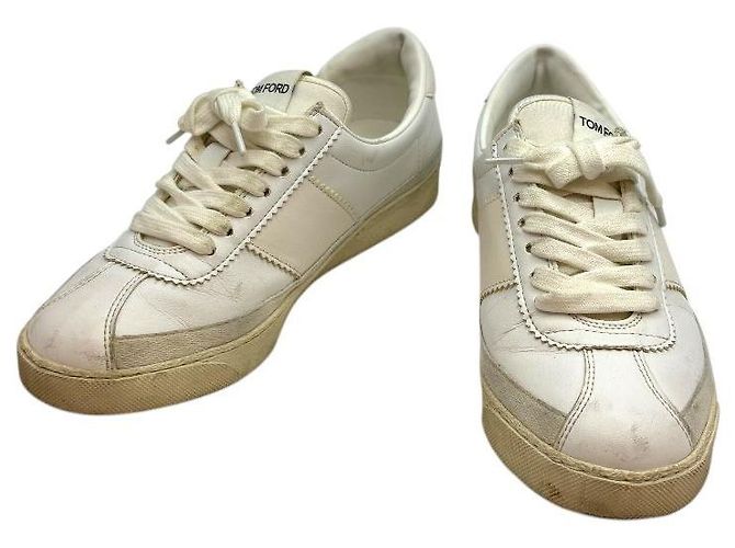 Tom Ford Sneakers Bianche da Donna Bianco - vista 2