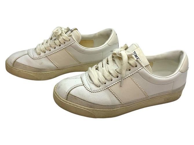 Tom Ford Sneakers Bianche da Donna Bianco - vista 4