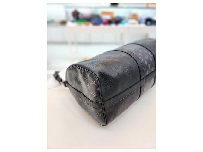 Louis Vuitton Borsa Keepall Bandoulière e Borsa a Spalla Nero - vista 17