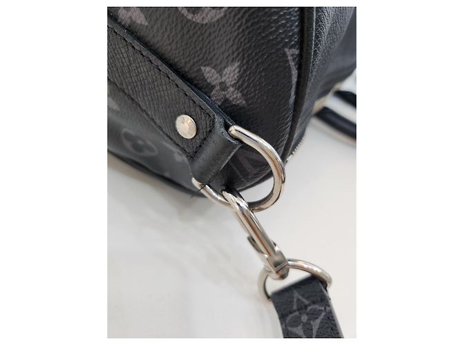 Louis Vuitton Borsa Keepall Bandoulière e Borsa a Spalla Nero - vista 23