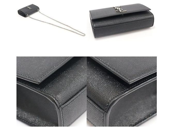 Saint Laurent Borsa a Spalla Kate Small Monogramma Classico - vista 5